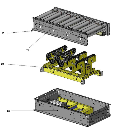 Motor Driven Roller Pneumatic Transfer Parts